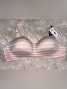 TORRID | Striped Wireless T-Shirt Bra | Size 48B